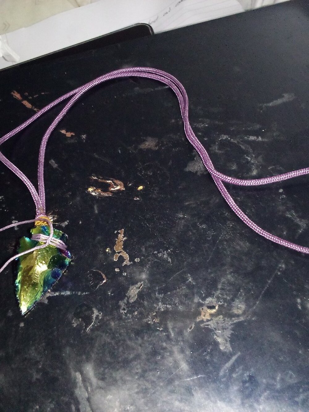 Handmade Arrowhead Necklace